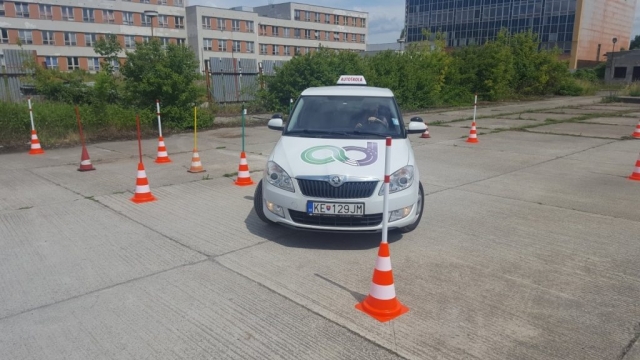 Výcviková plocha Bardejovská -autoškola dušička, Košice